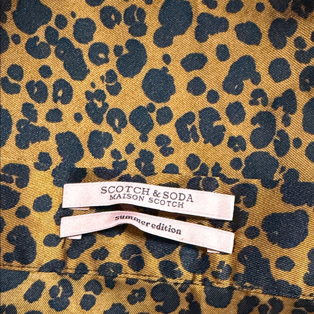Leopard Print Ruffle Skirt - Picture 4 of 6